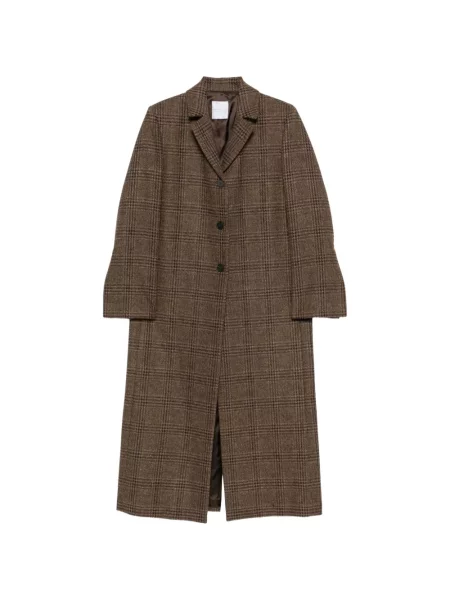 Palton Cenere Gb în carouri maro