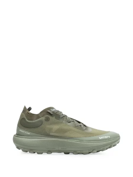 Sneakerși Satisfy plasă verde