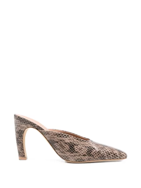 Papuci tip mules Malone Souliers maro