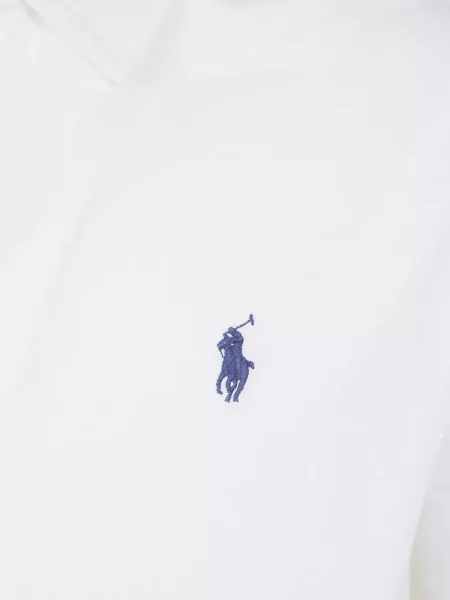 Polo Polo Ralph Lauren scurt cu autograf cu dungi verde