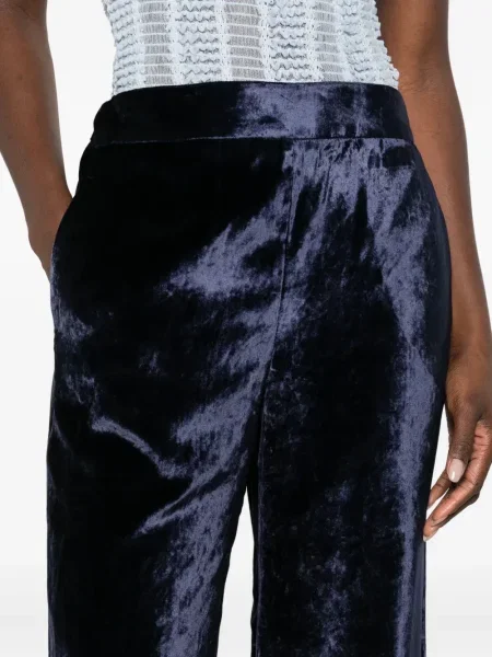 Pantaloni Incotex de catifea albastru