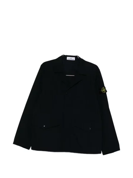 Geacă Stone Island cu strasuri albastru