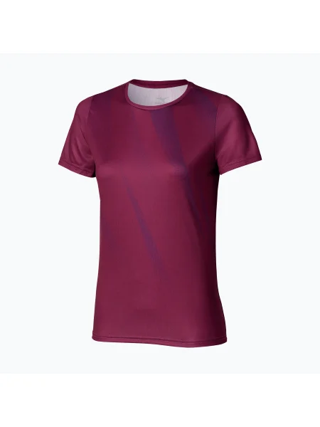 Tricou de alergare pentru femei Mizuno Core Graphic Tee dark purple violet