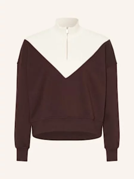 Sweaty Betty Bluza Dresowa Typu Troyer braun