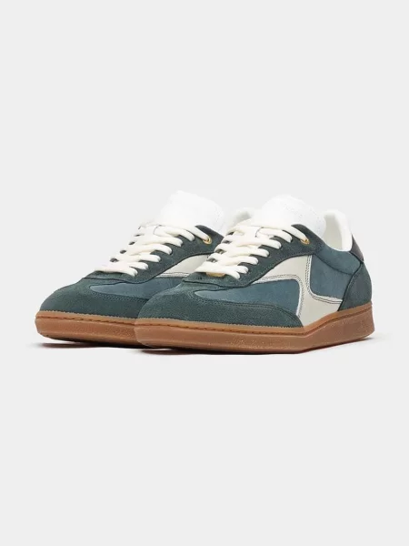 Sneakersy Filling Pieces skórzane zielone