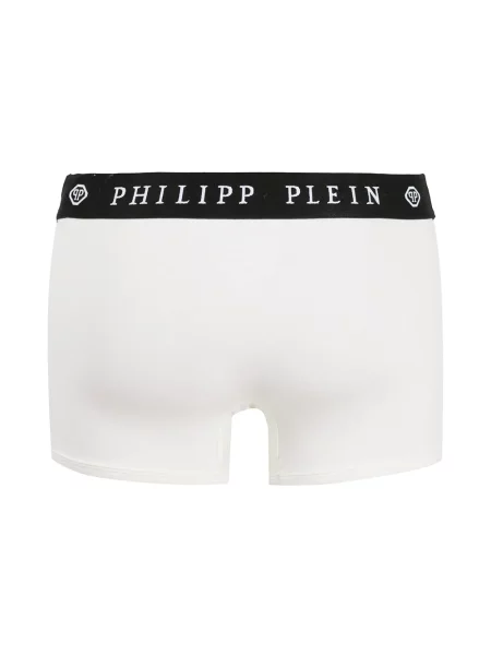 Siuvinėtos bokseriai Philipp Plein balta