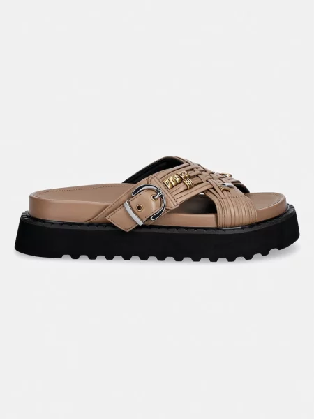 Кожаные шлепанцы Pinko