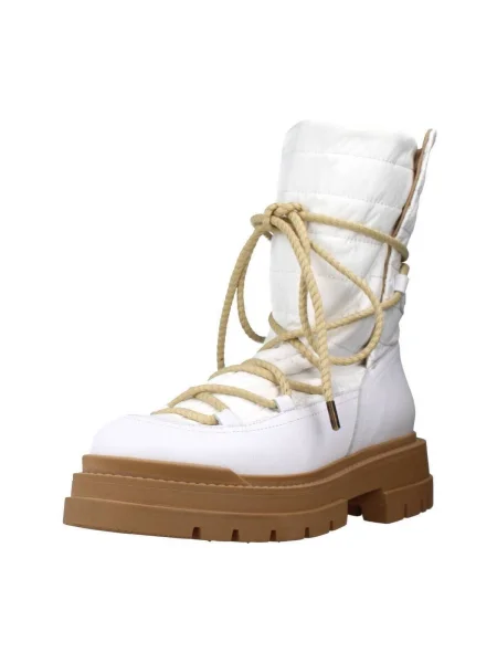Pantofi Yellow alb
