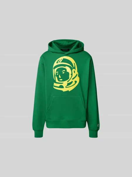 Bluza z kapturem o kroju oversized z kapturem Billionaire Boys Club zielona
