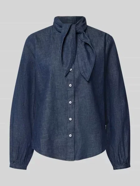Koszula jeansowa o kroju regular fit z czystej bawełny model VELIA' Brax granatowa