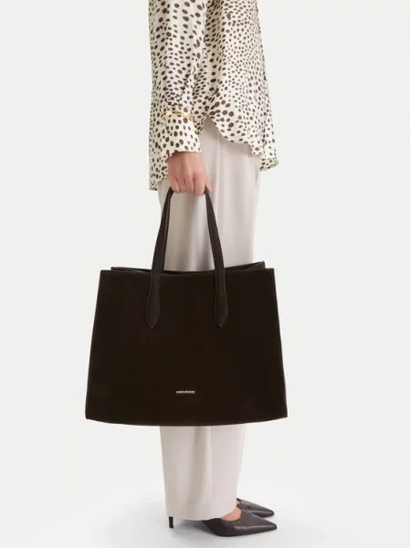 GINO ROSSI Ročna torba rjava