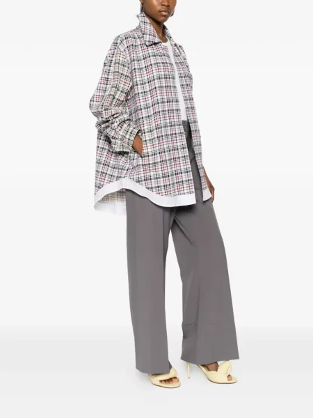 Pantaloni Victoria Beckham gri