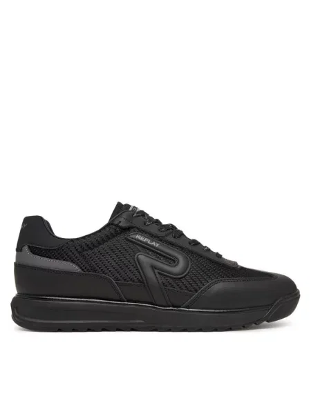REPLAY Sneakers negru