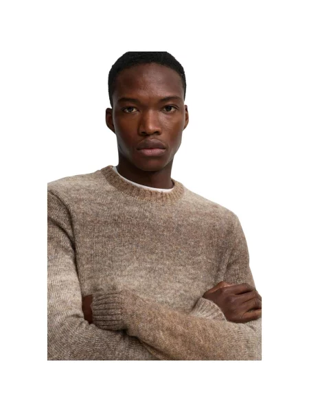 Only & Sons Pulóver ONSMACK karamell / cappuccinobarna / sötét barna