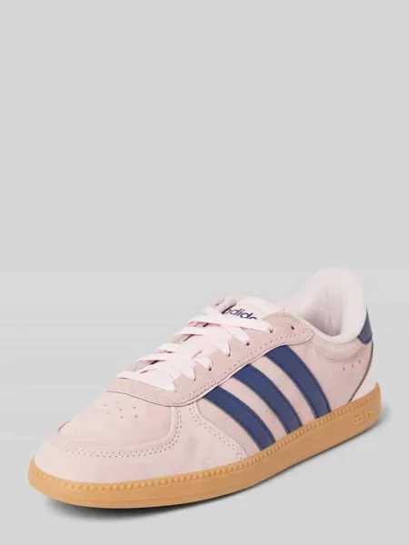 Sneakersy z nadrukiem z logo model ‘BREAKNET SLEEK’ różowe