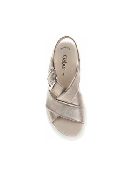 Pantofi Gabor auriu