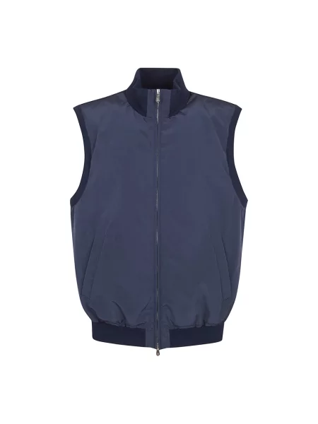 Kamizelka Brunello Cucinelli niebieska