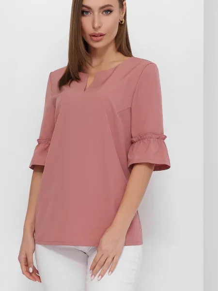 Блузка Marse софтшелл розовая