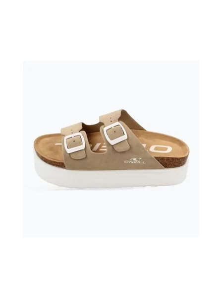 Шльопанці O'Neill Sandy Platform Slider Low tan коричневі