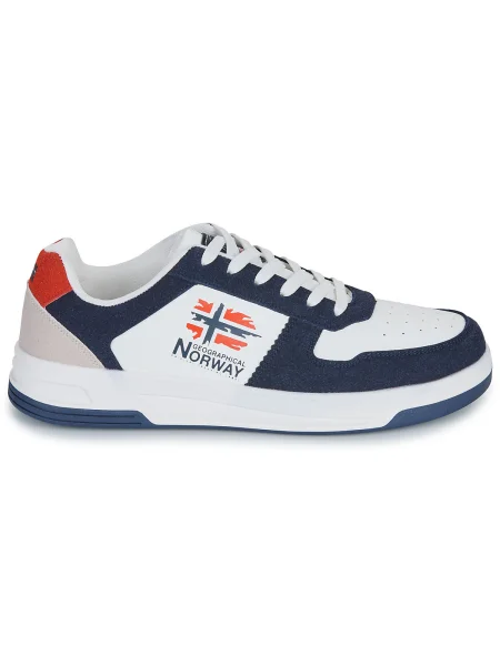 Pantofi Geographical Norway alb
