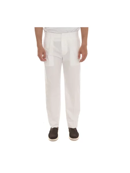 Spodnie Emporio Armani białe