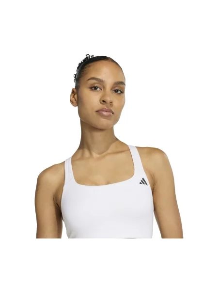 ADIDAS PERFORMANCE Sportski grudnjak Optime crna bijela