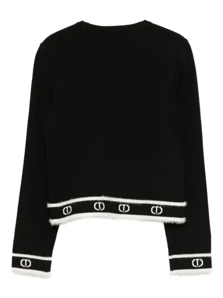 Sweter dziecięcy Twinset czarny