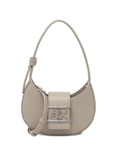 Geantă Armani Exchange cu autograf