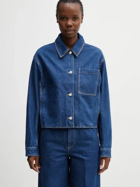 Maison Kitsuné Jachetă pentru femei de denim