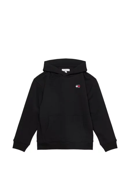 Bluza z kapturem dziecięca Tommy Hilfiger czarna