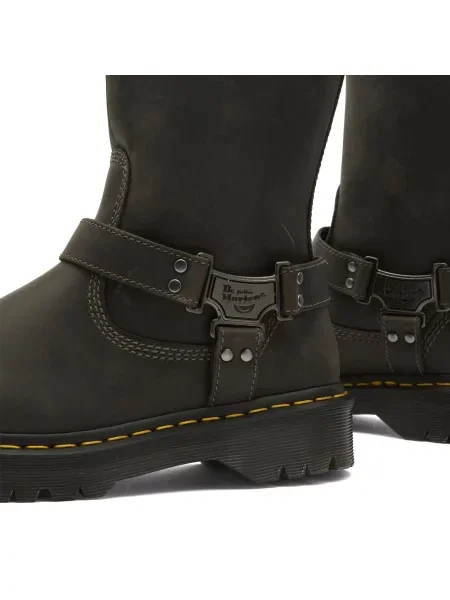Botki Dr. Martens szare