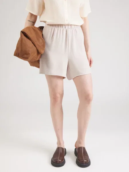 PIECES Pantaloni PCANNA grej