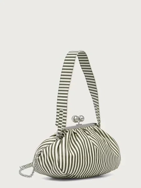 Кожаная сумка через плечо Weekend Max Mara