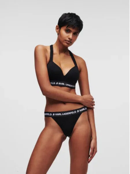 KARL LAGERFELD Chilot brazilian Logo negru