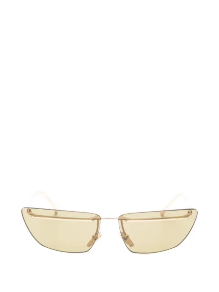Ochelari de soare Prada Eyewear cu imprimeu geometric auriu