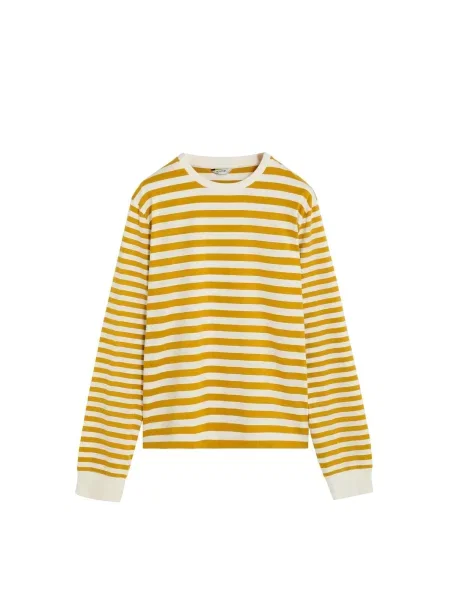 Scalpers Tricou galben muștar alb