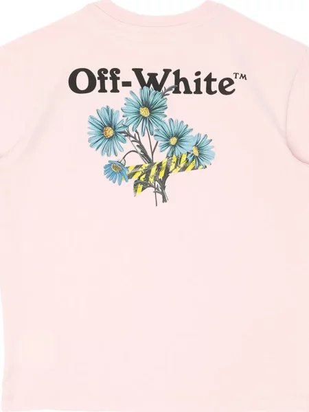 Koszulka dziecięca Off-white biała