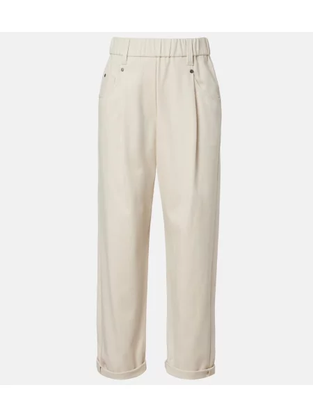 Pantaloni Brunello Cucinelli bej