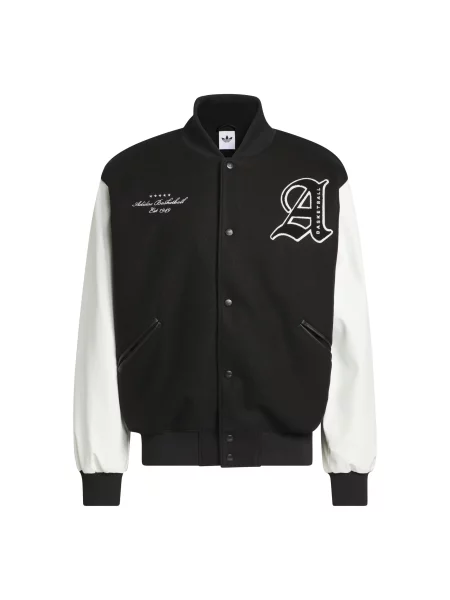 Bomber jakna adidas Originals Varisty bijela