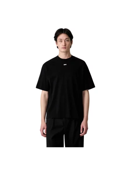 Off-White Rubbed Paint Arrows T-shirt biała