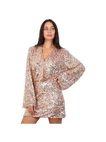 Rochie La Modeuse auriu