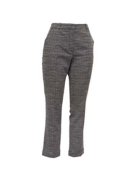 Pantaloni Boss cu model pepito negru