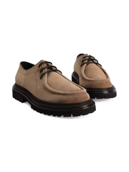 Derby Dolce And Gabbana skórzany brązowy