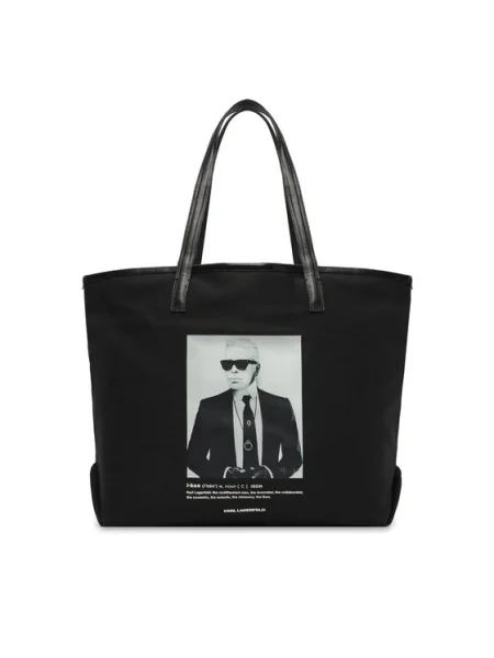 KARL LAGERFELD Дамска чанта черен
