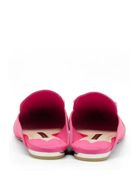 Papuci tip mules Sophia Webster roz