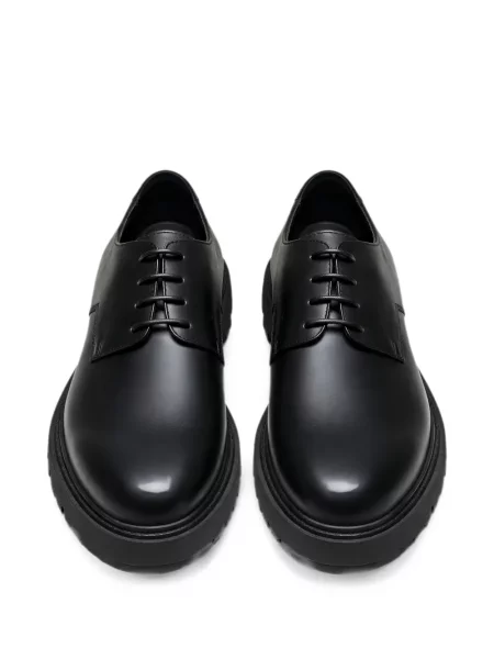 Pantofi derby Doucal's chunky negru
