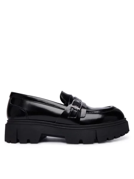 Dětské polobotky Calvin Klein černé