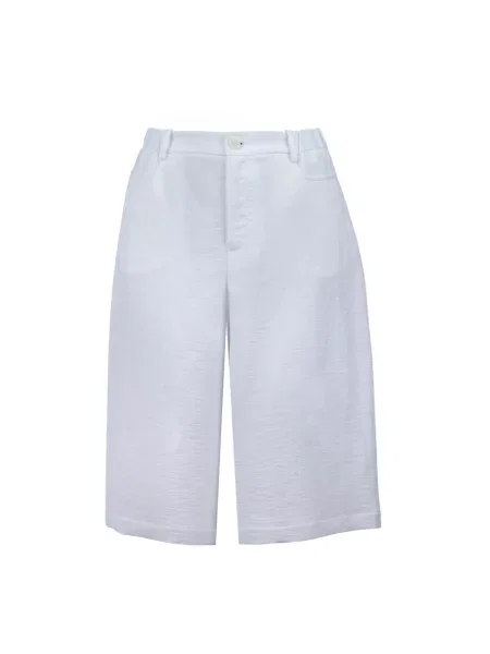 Lniane bermudy Alysi białe