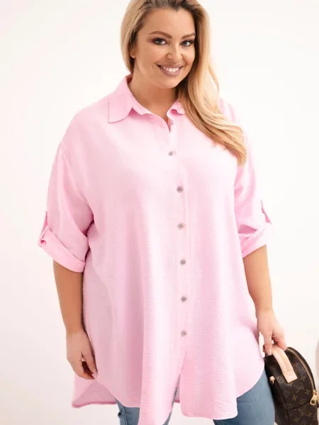 Cămașă Kesi Włoski roz