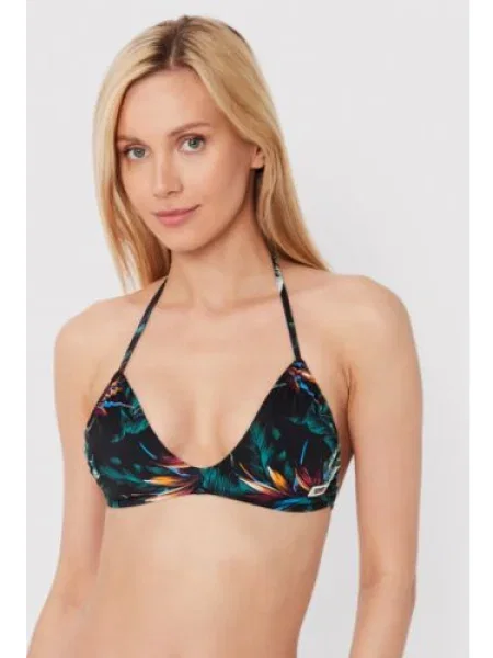 Tommy Jeans Bikini partea de sus negru